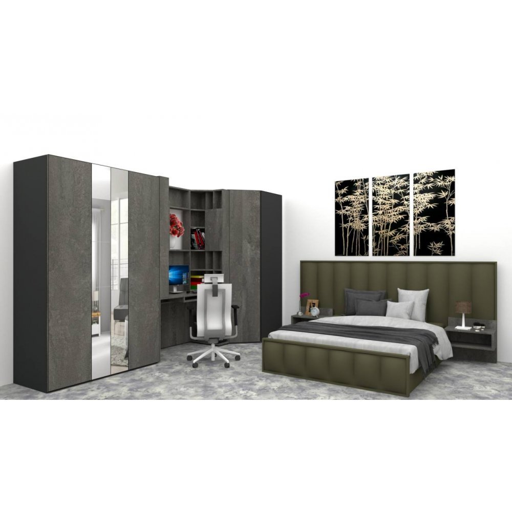 A Dormitor ARMY 160 x 200 cm  ST Kronos 46 / K352