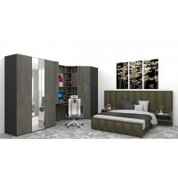A Dormitor ARMY 160 x 200 cm  ST Kronos 46 / K352