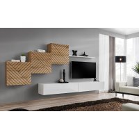 Living SWITCH LAMEL 10 WTWL SW 10 Genarom AM Stejar Wotan Lamel / Alb Lucios