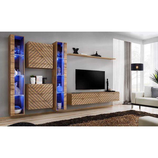 Living SWITCH LAMEL 16 WTL SW 16 Genarom AM Stejar Wotan Lamel