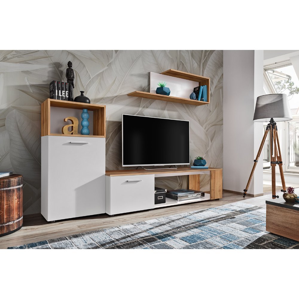 Living MAZE I WWT MZ1 Genarom AM Alb / Stejar Wotan