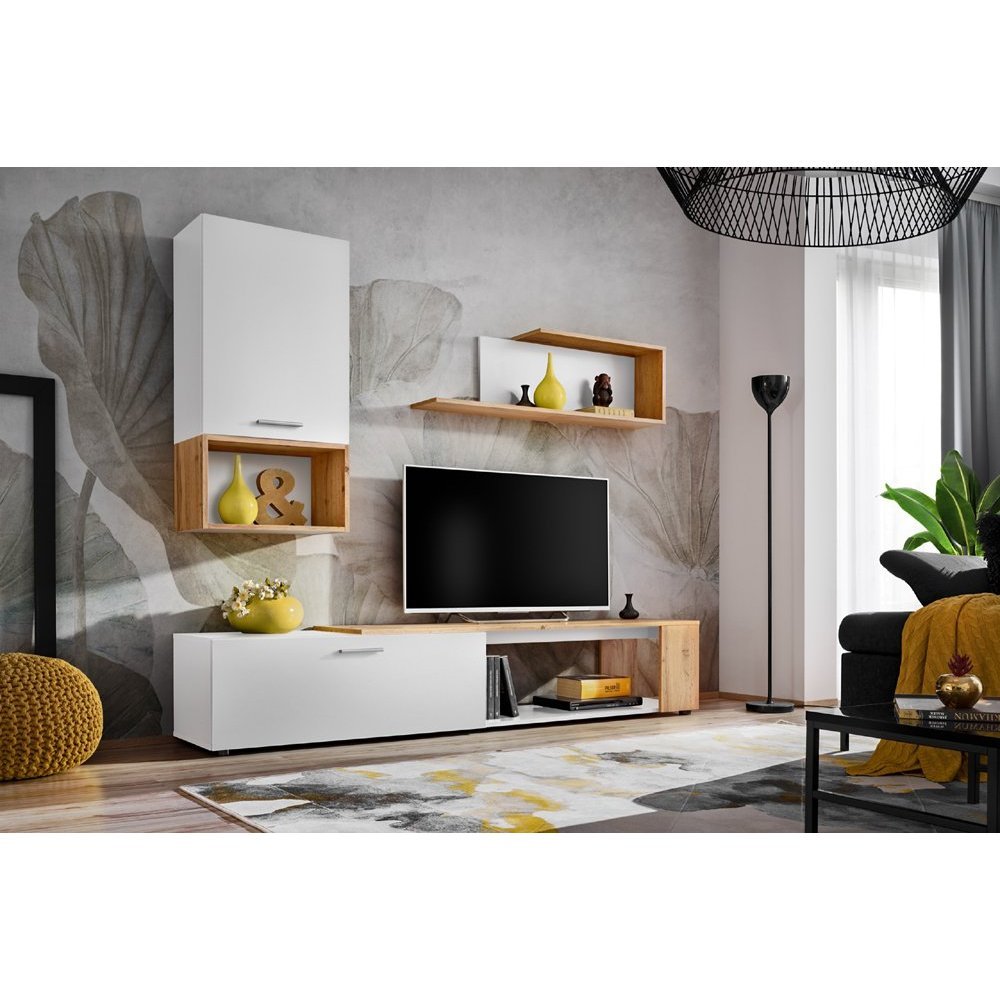 Living MAZE II WWT MZ2 Genarom AM Alb / Stejar Wotan