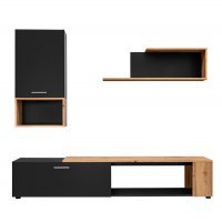 Living MAZE II ZWT MZ2 Genarom AM Negru / Stejar Wotan