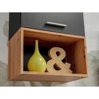 Living MAZE II ZWT MZ2 Genarom AM Negru / Stejar Wotan
