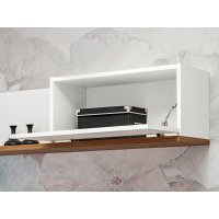 Living DALLAS RSW DL Genarom AM Alb / Stejar Sterling