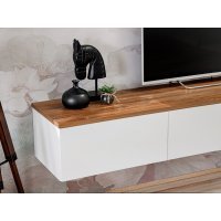 Living DALLAS RSW DL Genarom AM Alb / Stejar Sterling