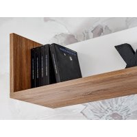 Living DALLAS RSW DL Genarom AM Alb / Stejar Sterling