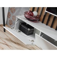 Living VERTI PGAS VT Genarom AM Perla Gray / Czarne Paski