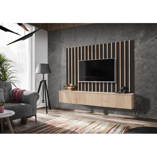 Living VERTI II HJZ VT 2 Genarom AM Hickory Jackson / Czarne Paski