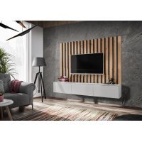 Living VERTI II PGAS VT 2 Genarom AM Perla Gray / Czarne Paski