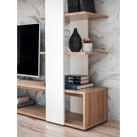 Living ECO WTW EC Genarom AM Alb Mat / Stejar Wotan