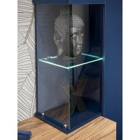Living MARINO BFS MR Genarom AM Stejar Flagstaff / Albastru Inchis