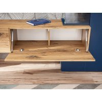 Living MARINO BFS MR Genarom AM Stejar Flagstaff / Albastru Inchis