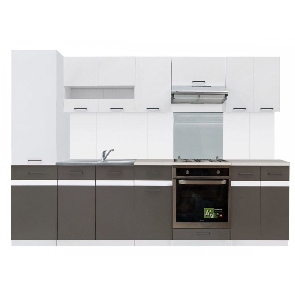 Bucatarie JUNONA LINE 4A2 decor BI/BIP/SZW/INC