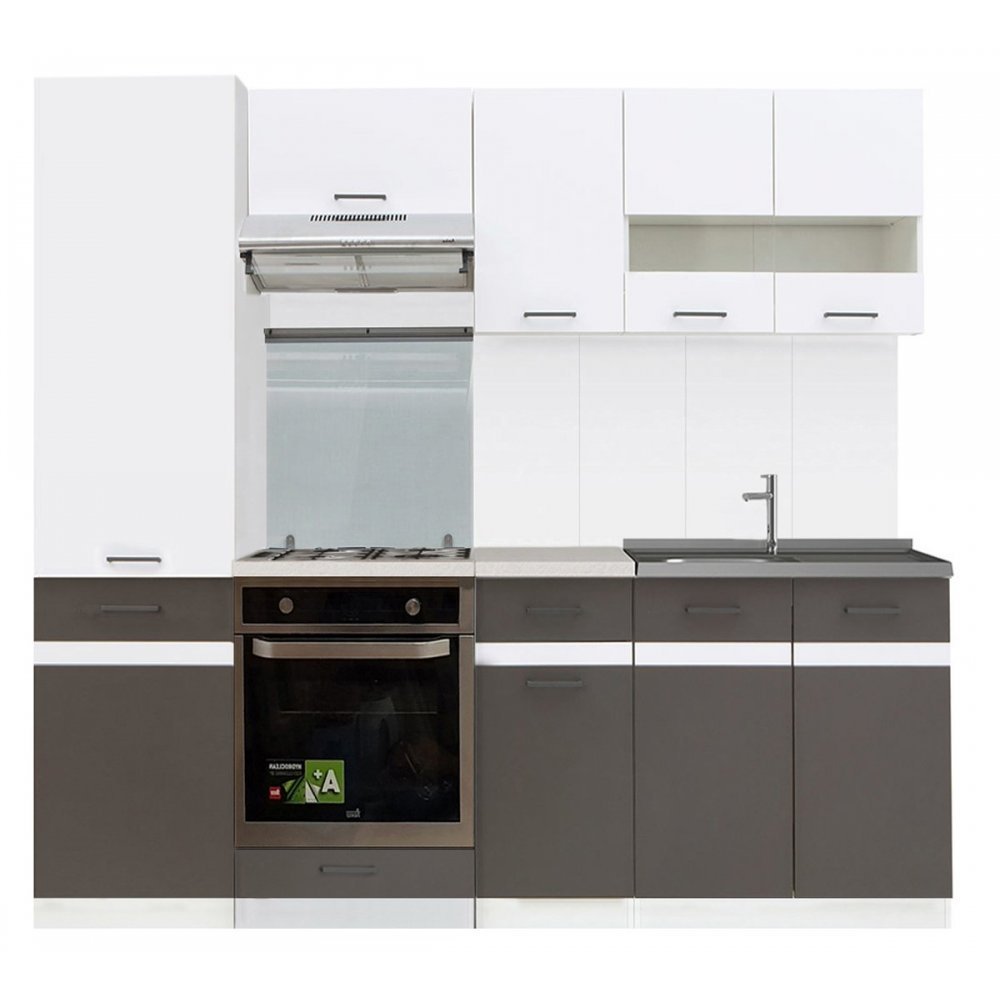 Bucatarie JUNONA LINE 3C2 A decor BI/BIP/SZW/INC