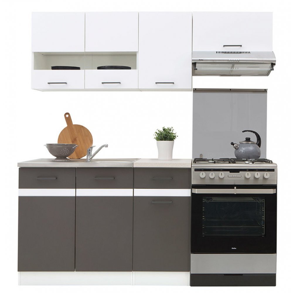 Bucatarie JUNONA LINE C decor BI/BIP/SZW/INC
