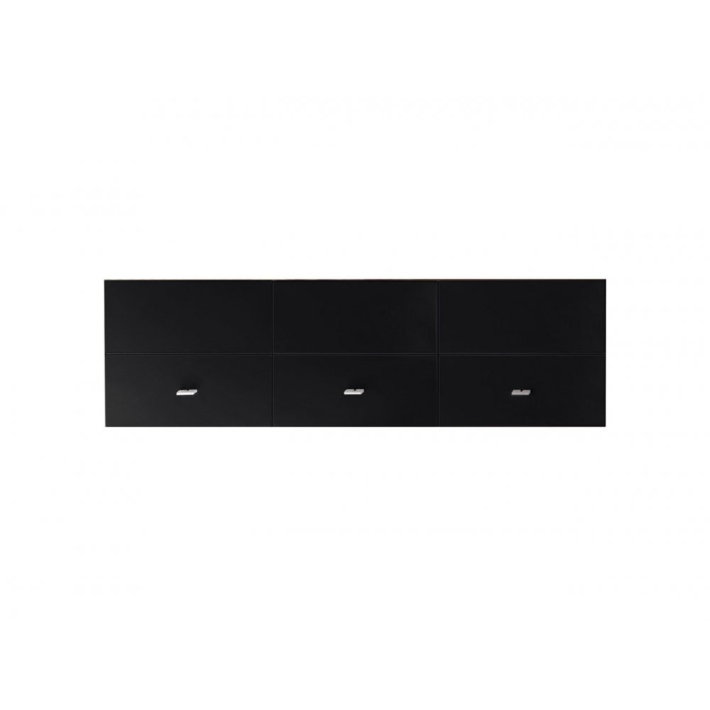 Raft Suspendat HYBRIS PRUNA/NEGRU SFW3D 5/17 Outlet