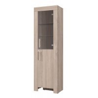 Vitrina CEZAR 6 DR Stejar Sonoma