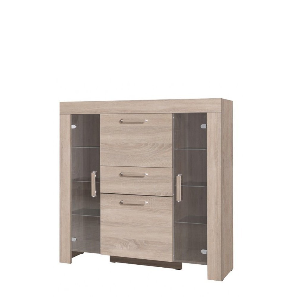 Vitrina CEZAR 7 Stejar Sonoma