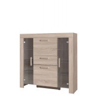 Vitrina CEZAR 7 Stejar Sonoma