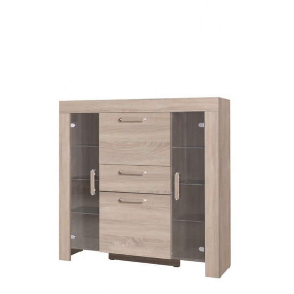 Vitrina CEZAR 7 Stejar Sonoma