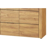 Comoda KAMA 45 Stejar Camargue / Negru