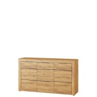 Comoda KAMA 45 Stejar Camargue / Negru