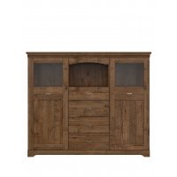 Vitrina PATRAS KOM2W4S-DARL